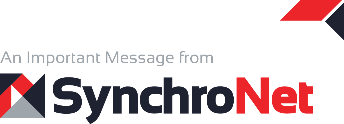 An Important Message from SynchroNet